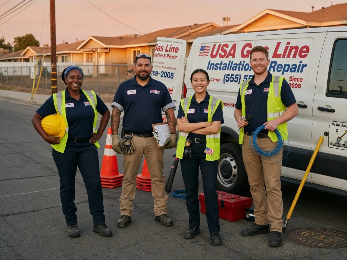 Gas Line Installation company in Middleburg, OH